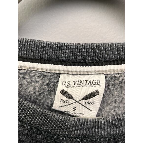 Hilton Head SC Cropped Sweatshirt Womens Small Gray‎ Graphic US Vintage - Picture 4 of 6